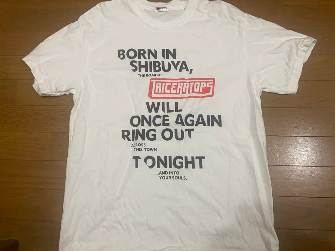 TRICERATOPS DEMOLITION〜 渋谷 限定 Tシャツ 新品 TRICERATOPS DEMOLITION〜 渋谷 限定 Tシャツ 新品