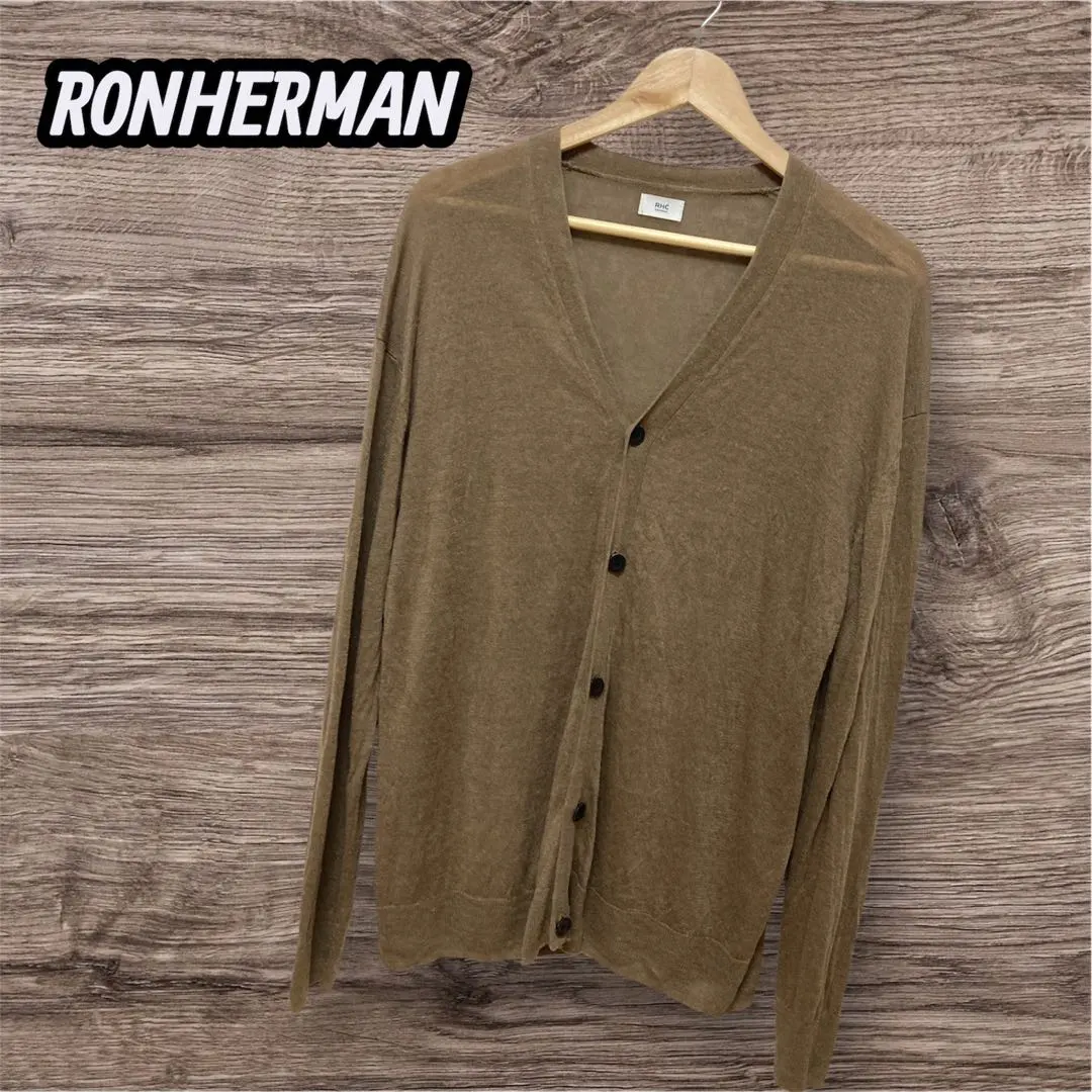 美品　ロンハーマン　現行　カーディガン　羽織　ジャケット　ストレッチ　ベージュ 美品 ロンハーマン 現行 カーディガン 羽織 ジャケット