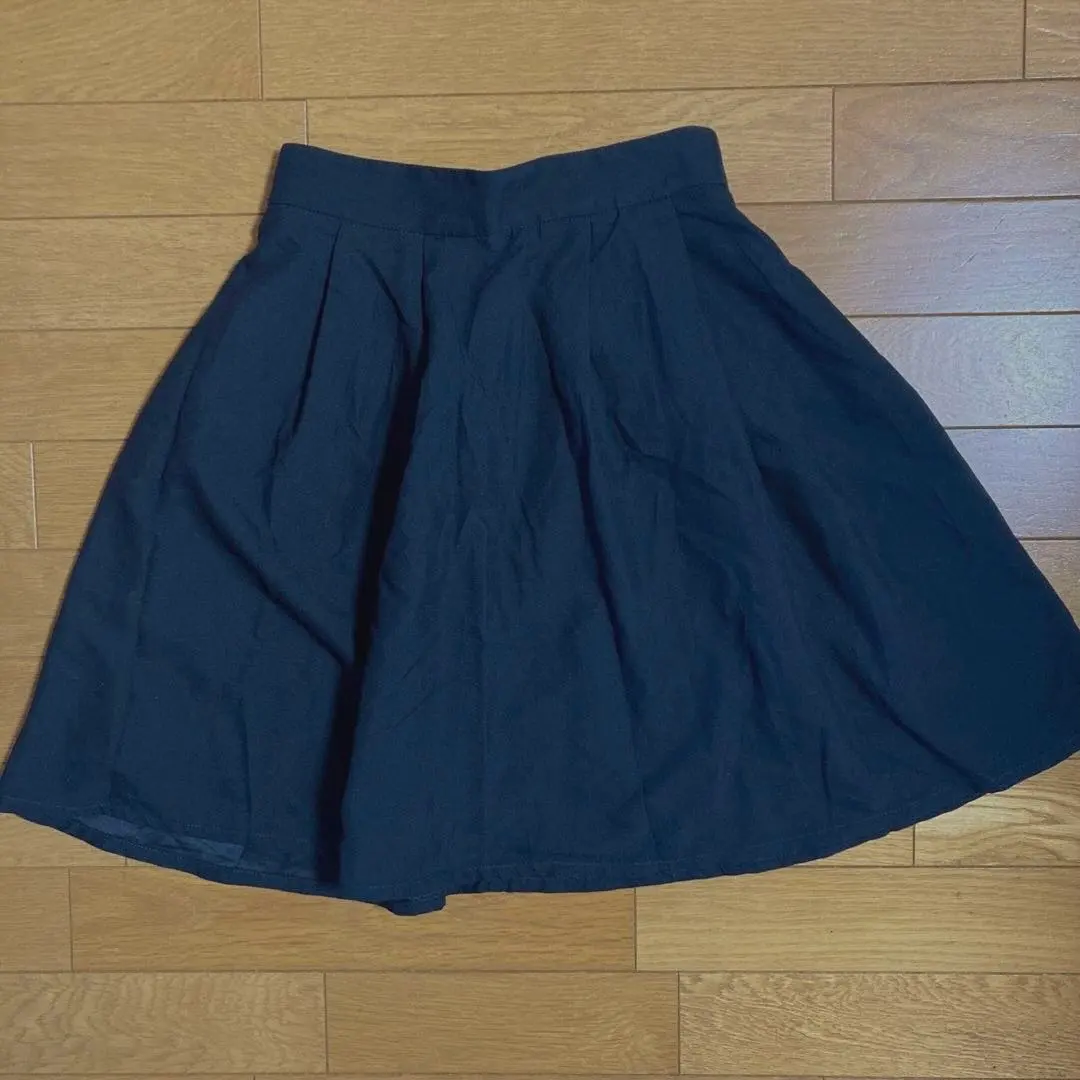 Thumbnail of Flare mini skirt, navy, size M