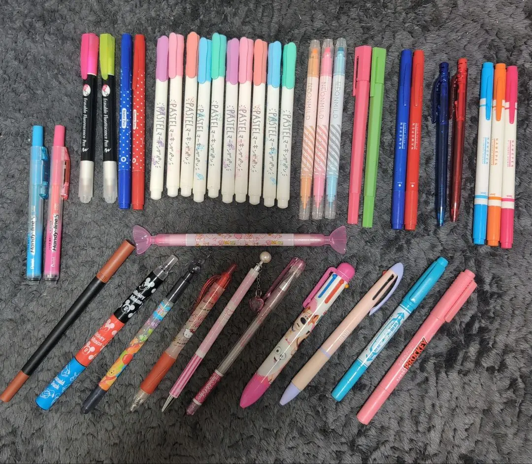 Thumbnail of Multicolor Ballpoint Pen & Marker Set, Approximately 40 Pieces