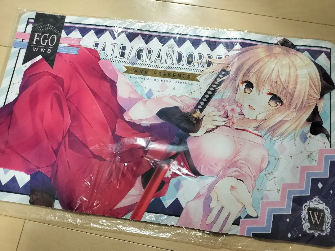 【梱包フィルム破れ】FGO Fate 沖田オルタ 沖田総司 白詰草 プレイマット Amazon | △ZZ FGO Fate 沖田総司 沖田さん大勝利 白詰草 プレイ