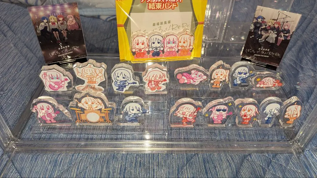 ぼっち・ざ・ろっく！展　アクリルマスコット　4種 TVアニメ「ぼっち・ざ・ろっく！」 アクリルマスコット(全4種)