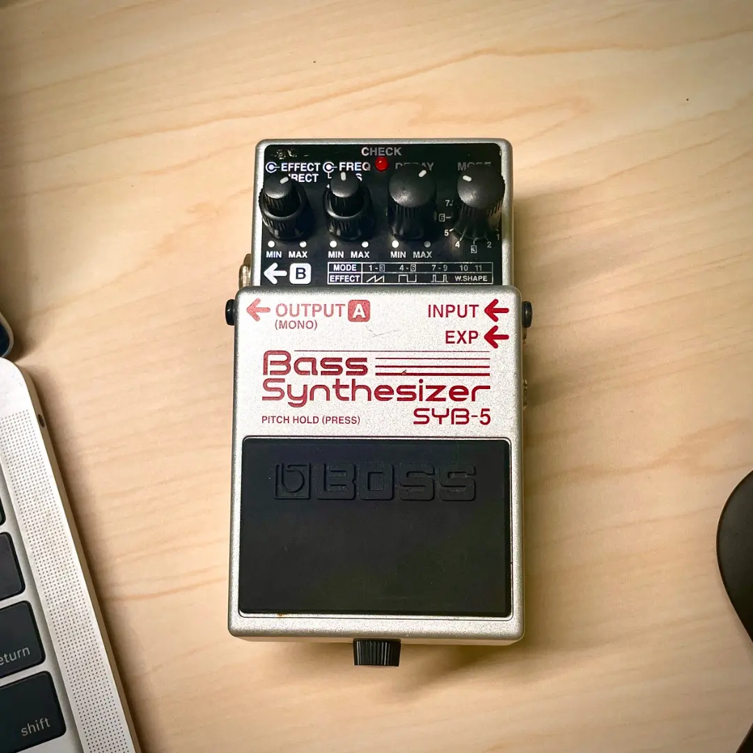 BOSS ベースシンセサイザー SYB-5 ボス レビュー】BOSS SYB-5 - あさぎベーススタジオ