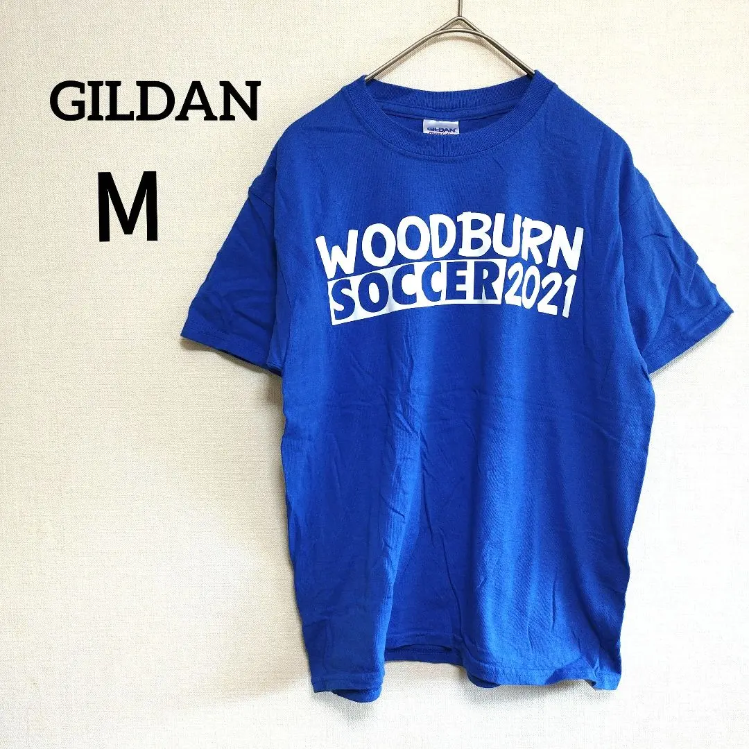 Thumbnail of GILDAN Gildan 【M】 Short Sleeve T-shirt Top Blue / Blue Vintage