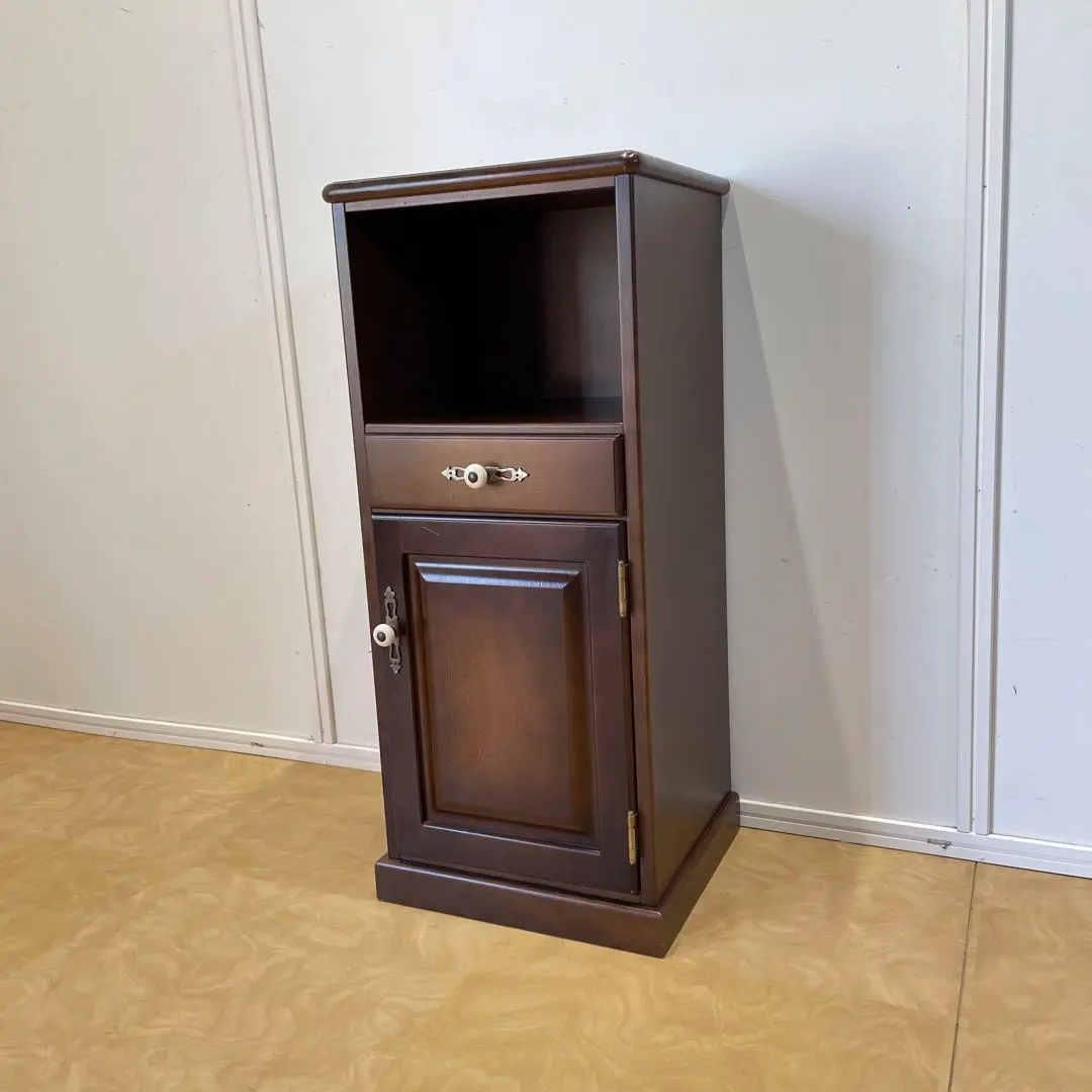 道 飛騨産業 キツツキ 木製 電話台 キャビネット 棚 台 ビンテージ 飛騨産業 キツツキ 電話台 チェスト キャビネット レトロ