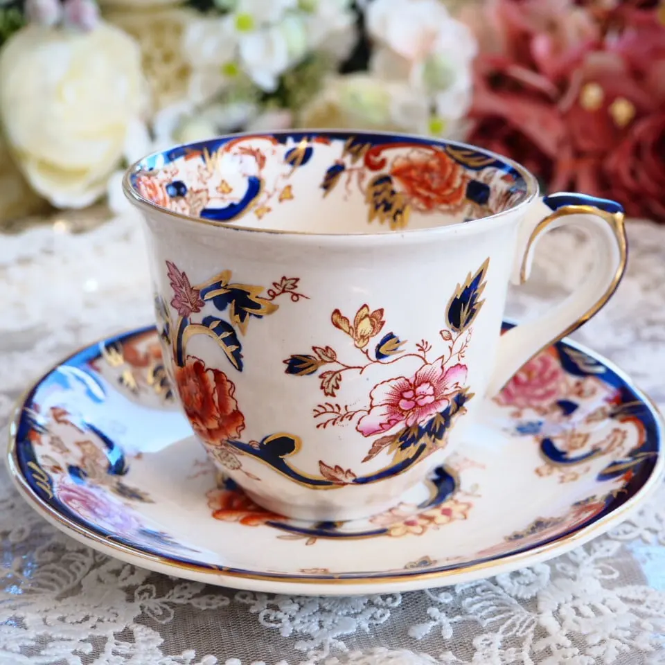 メイソンズ ブルーマンダレイトリオAカップ＆ソーサーF2