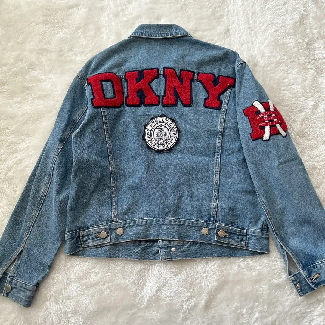 Gジャン デニムジャケット　DKNY 90s DKNY JEANS ダナキャラン ニューヨーク ブラック デニム