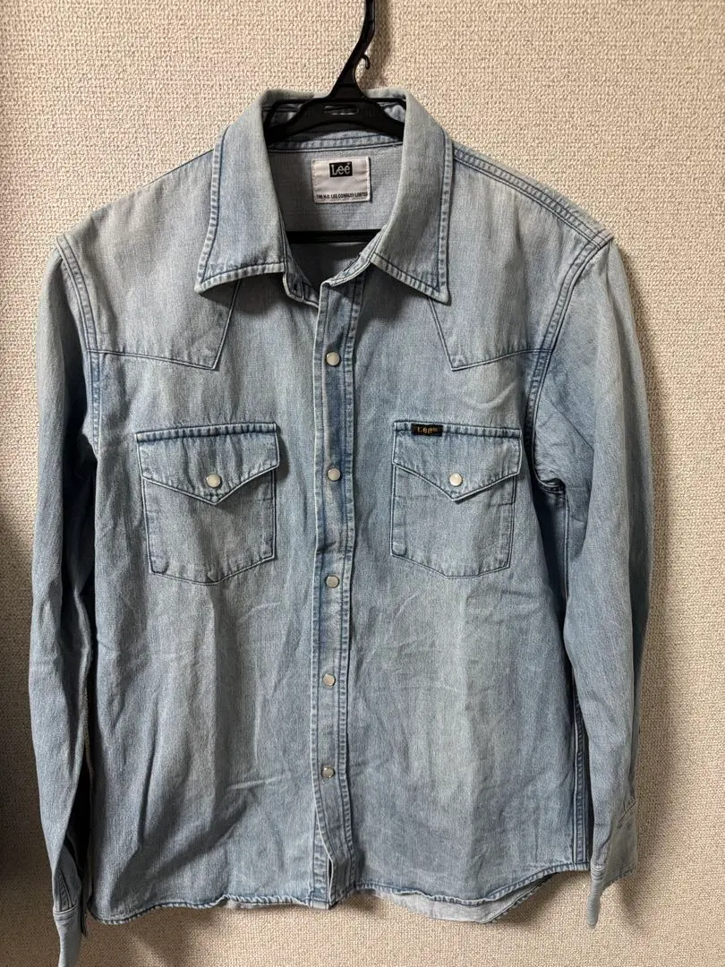 Thumbnail of Lee light blue denim shirt