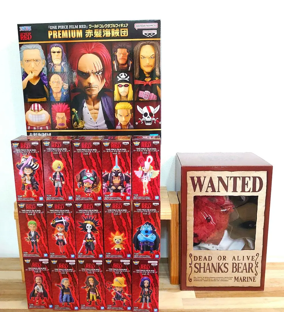 ワーコレプレミアム　フィルムREDまとめ売り 2025年最新】one piece film red ワーコレ premium vol.2の人気