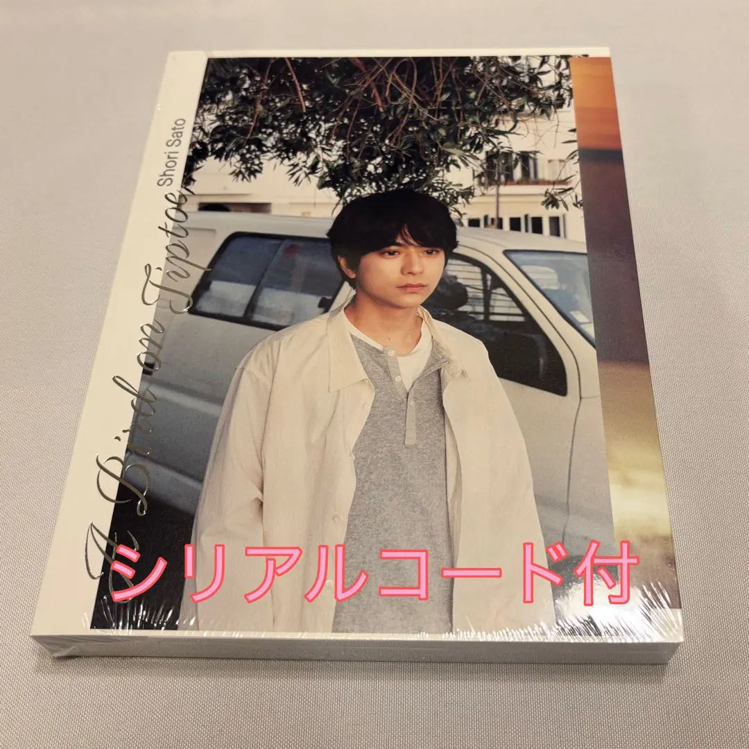 【全新未開封】佐藤勝利1st寫真集 A Bird on Tiptoe 通常盤 的縮圖