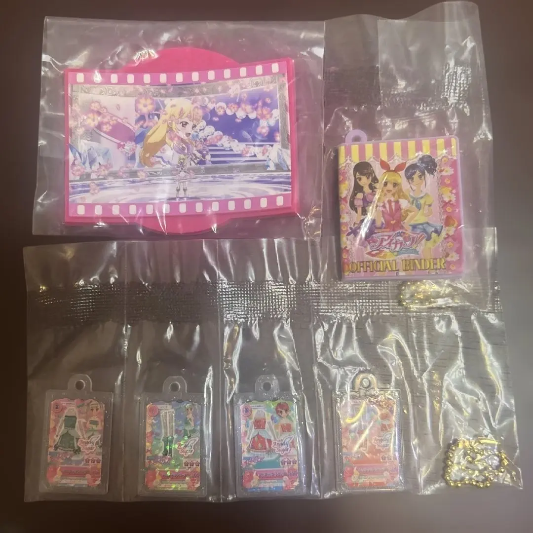 Thumbnail of Aikatsu! Big Star Palace Ichigo Festival Card Charm Rubber Coaster Card Binder