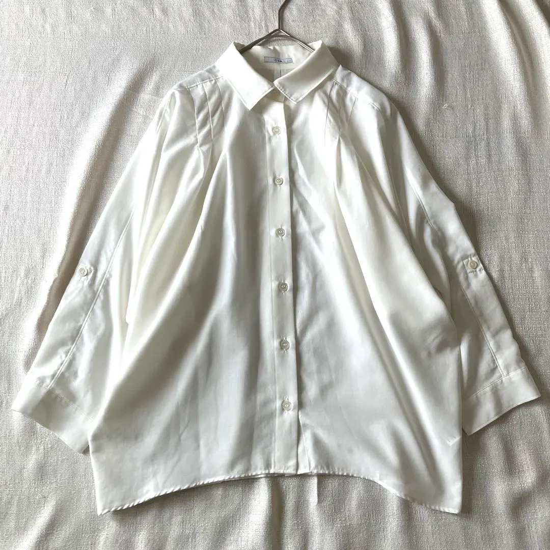Thumbnail of IENA Blouse, Off-White, Shell Buttons, Made in Japan