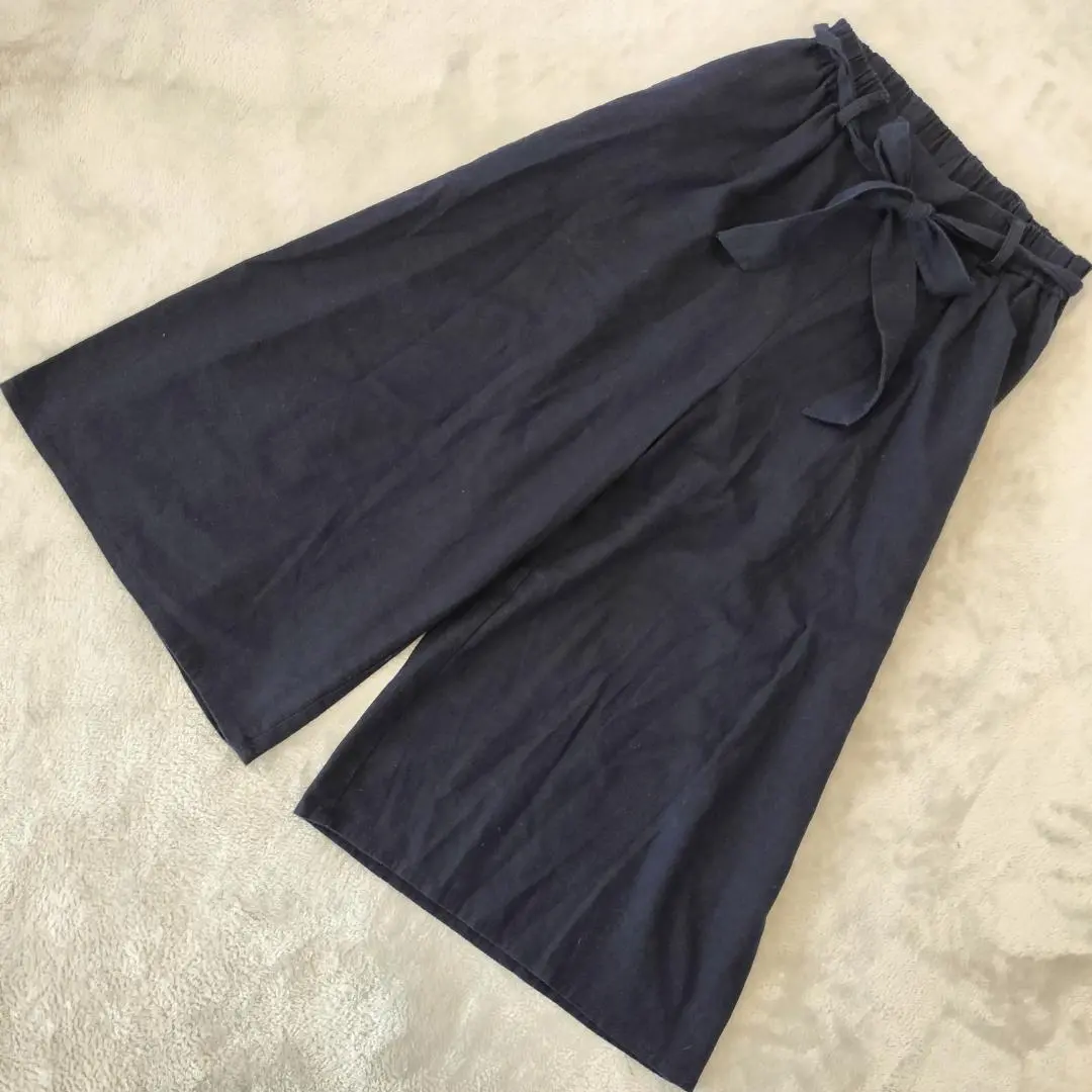 Thumbnail of SEVENDAYS=SUNDAY Linen Blend Wide Pants with Belt F