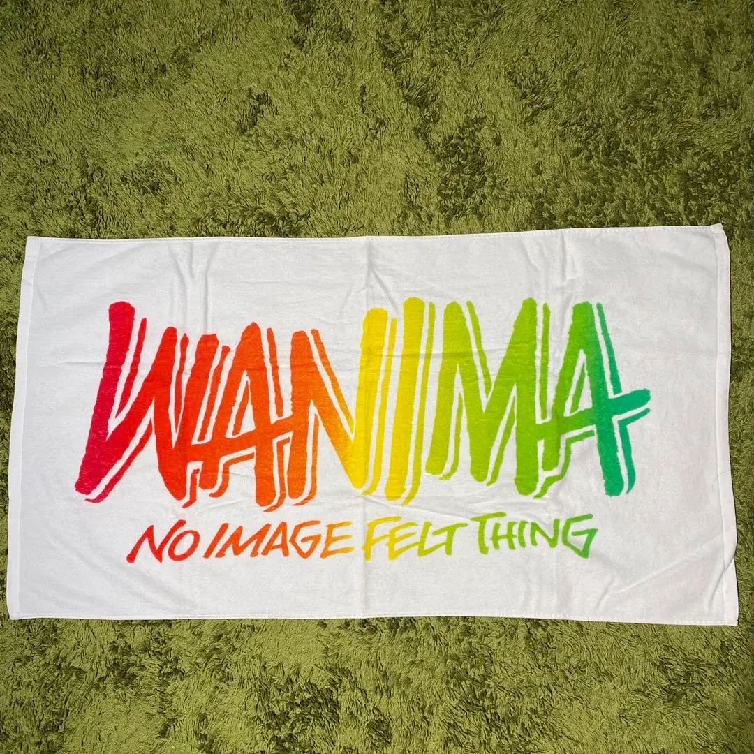Thumbnail of WANIMA bath towel (beach towel) white