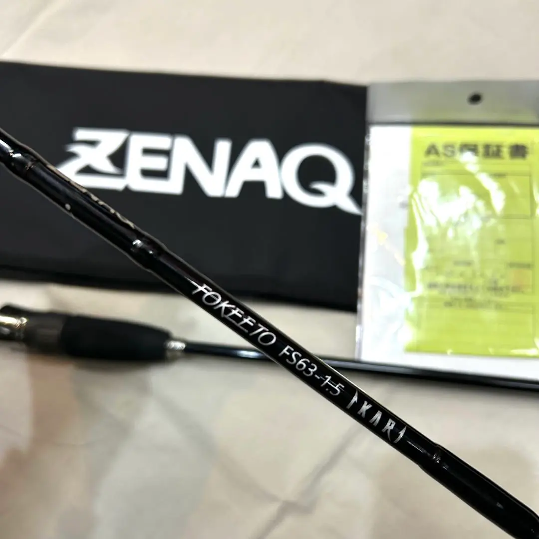 ZENAQ ゼナック フォキート ウィッピー FS63-6 ロッド 釣竿 ゼナック(ZENAQ) JT FOKEETO FS63-6 WHIPPY (Kガイド
