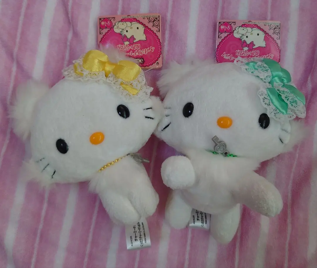 くったりチャーミーキティ&シュガーぬいぐるみ くったりチャーミーキティ&シュガーぬいぐるみ - メルカリ