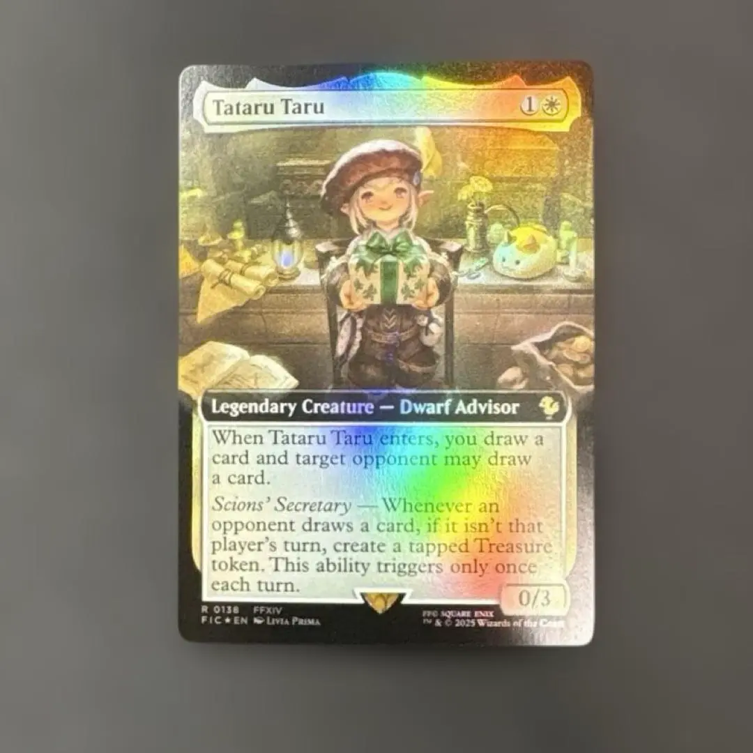 MTG【拡張】タタル・タル/Tataru Taru【Foil】英 FOIL】【英】タタル・タル/Tataru Taru[白R]【FIC】[拡張アート