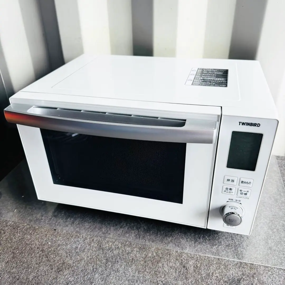【ひめぴい】　TWINBIRD グリル機能付き電子レンジ　DR-E861型 TWINBIRD DR-E861 電子レンジ 取扱説明書付き - メルカリ