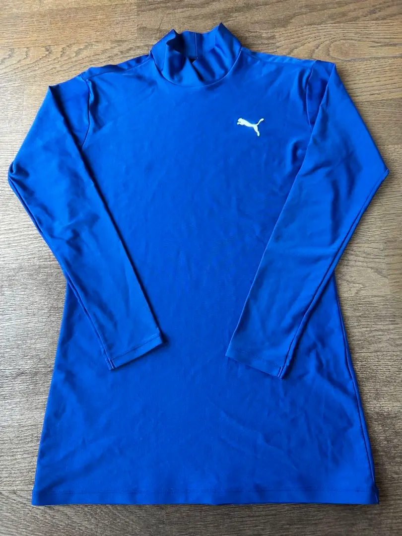Thumbnail of PUMA Long Sleeve Compression Inner Mock High Neck Blue M