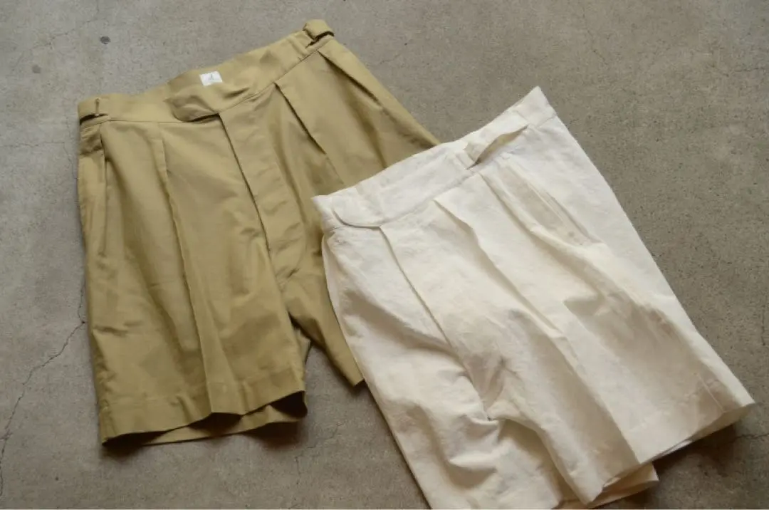 ANATOMICA(アナトミカ) コットンショートパンツ 34 アナトミカ が提案する”ショーツスタイル” | ANATOMICA SAPPORO