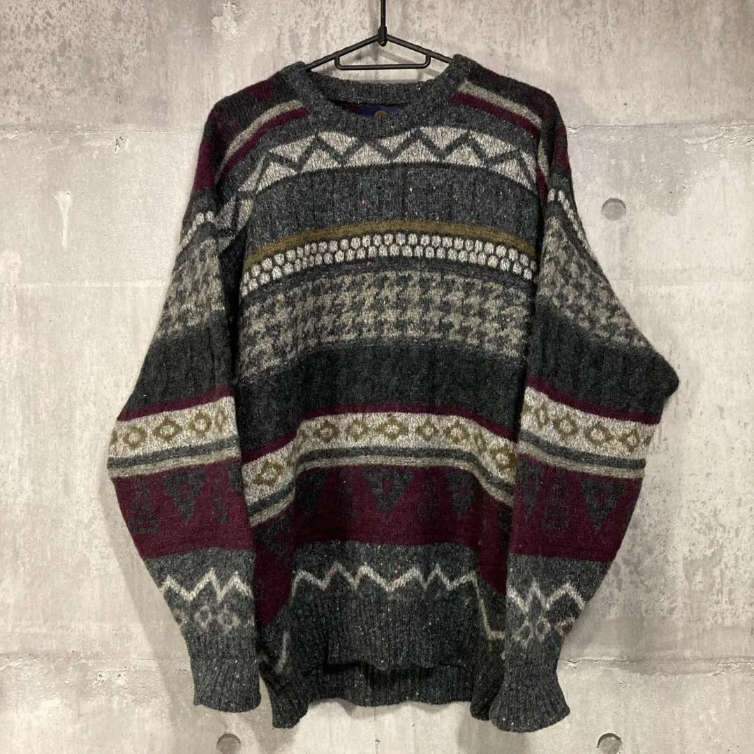 Thumbnail of 945 Viyella IRELAND vintage patterned knit 90s