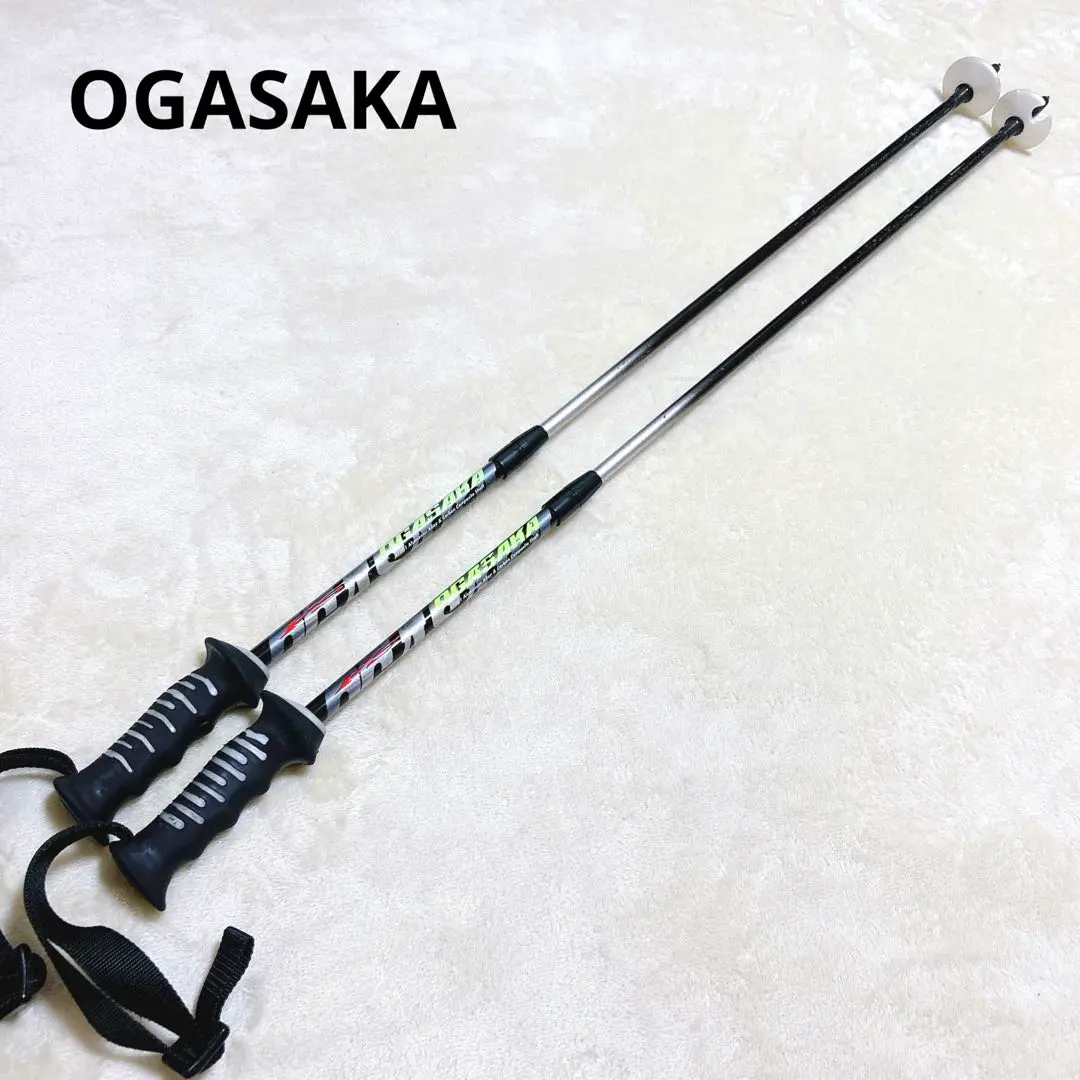 ⭐︎新品・未使用品　OGASAKA スキー ストック ブラック/ホワイト/ブルー 2025年最新】オガサカ スキー ストックの人気アイテム - メルカリ