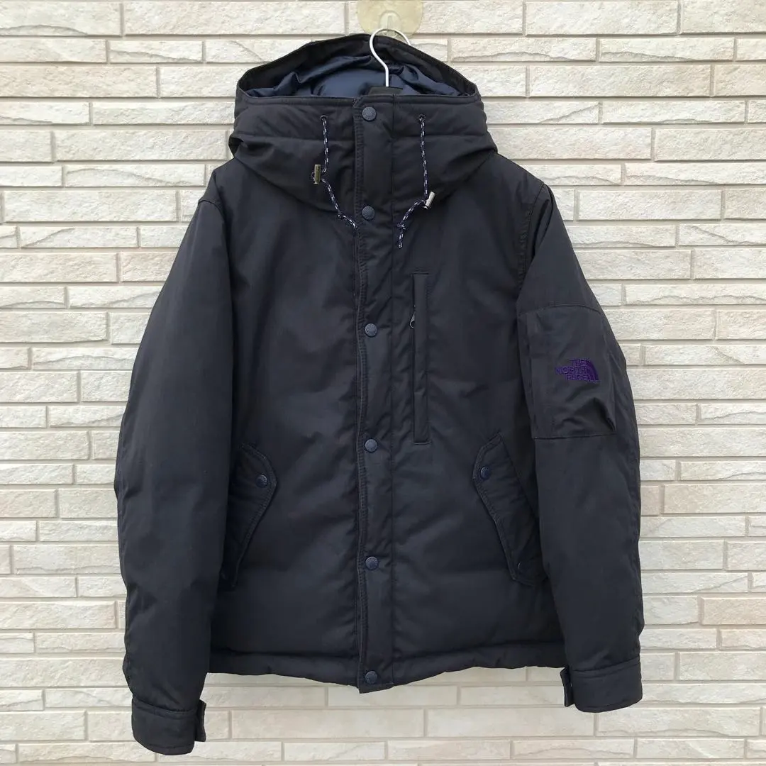 ノースフェイス×モンキータイム別注　マウンテンショートダウン　S　ネイビー ノースフェイスパープルレーベル×モンキータイム別注 マウンテン
