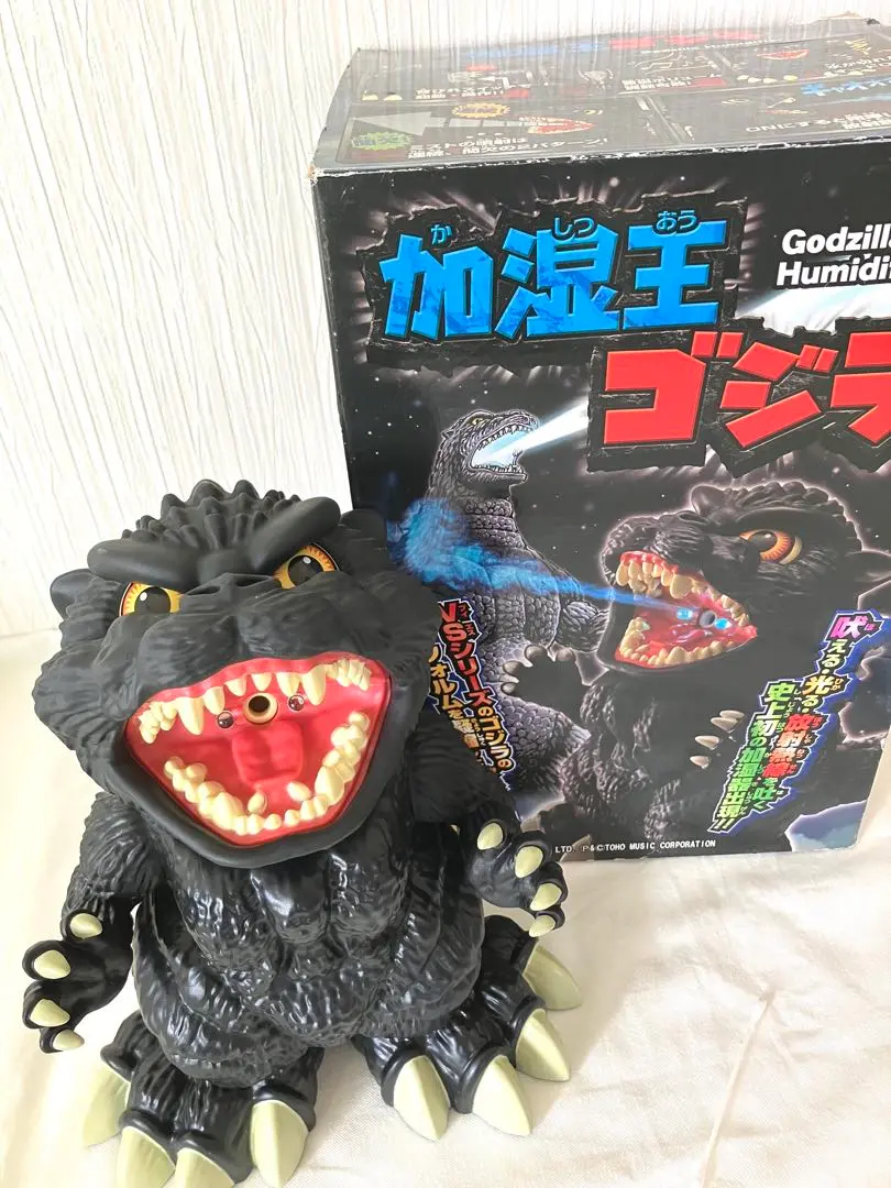 加湿王ゴジラ GODZILLA 加湿器 新品未使用 お値下げ 加湿王ゴジラ GODZILLA 加湿器 新品未使用 大特価（高