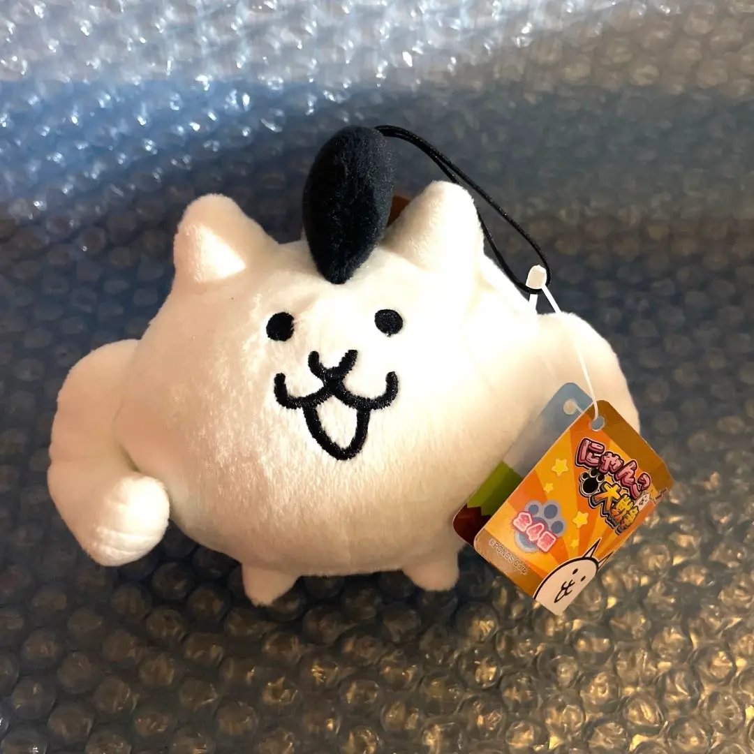 にゃんこ大戦争 BIGぬいぐるみ　マメマメにゃんこ　MBぬいぐるみ　ネコモヒカン Amazon.co.jp: にゃんこ大戦争 BIG ぬいぐるみ 公式 グッズ 特大
