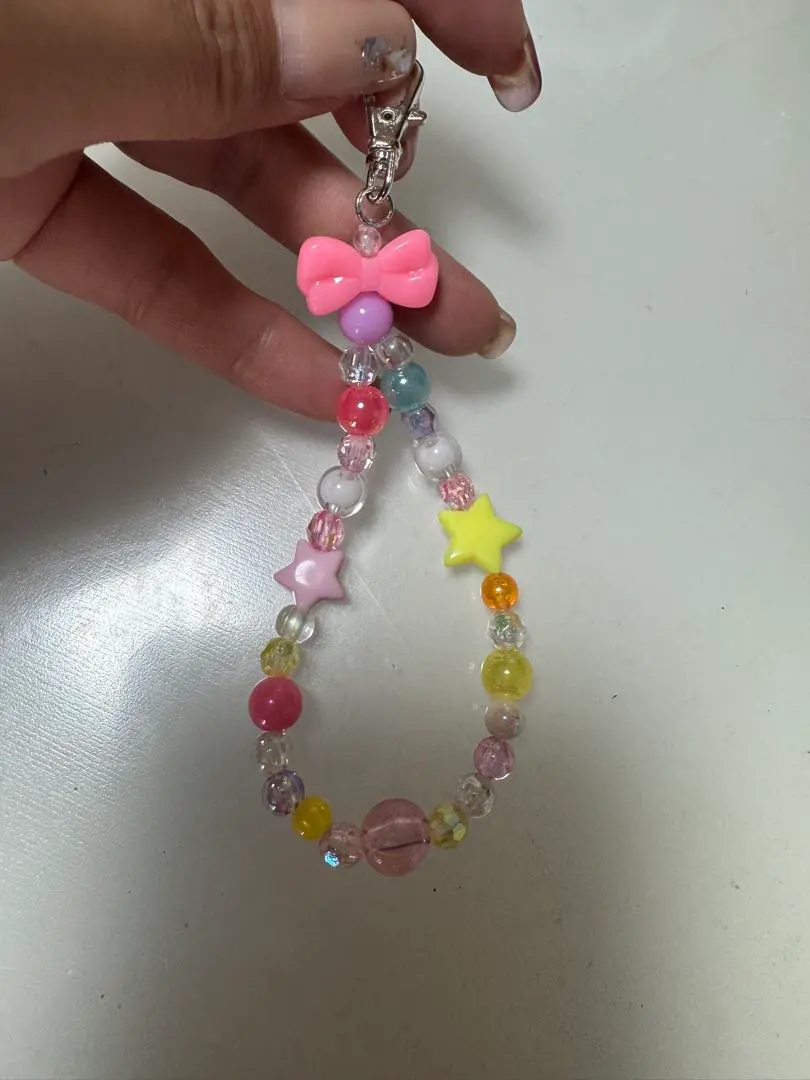 Thumbnail of Colorful Bead Ribbon Strap