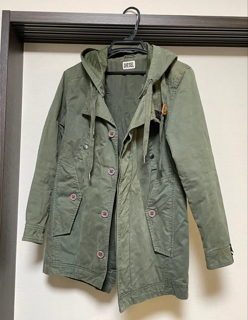 Thumbnail of DIESEL Olive Green Military Jacket