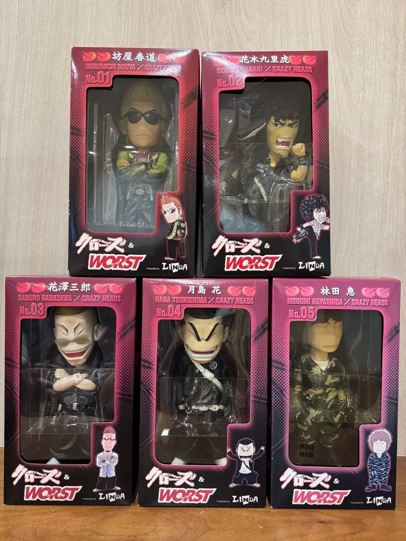 【激レア】【新品未開封】クローズ/WORST 林田　恵 限定版フィギュア 未開封 クローズ＆WORST 林田恵 リンダマン 鈴蘭最強伝説外伝