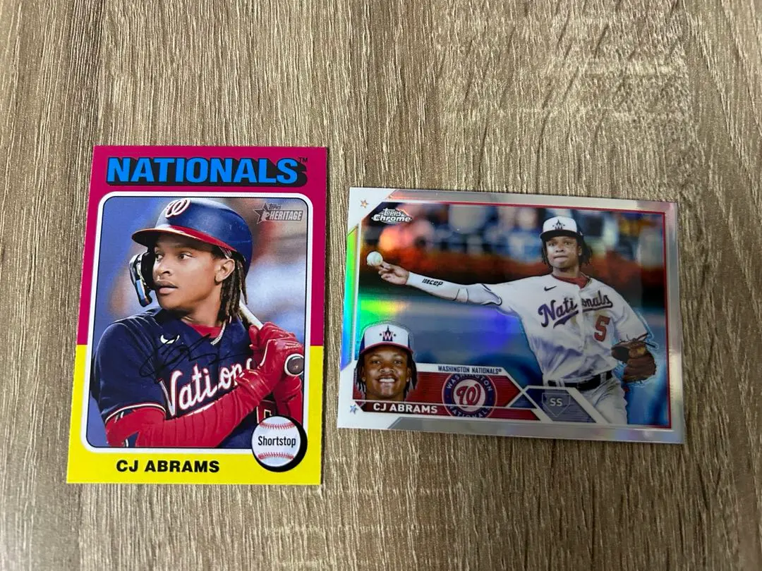 CJエイブラムス　ボブルヘッド　チャップマン CJ Abrams Bobblehead | eBay
