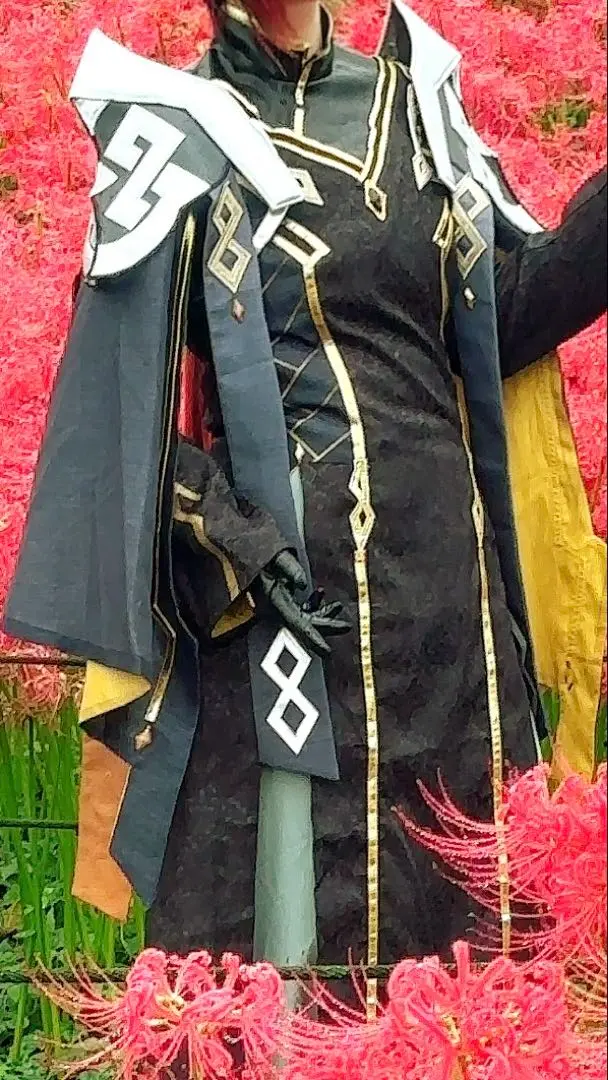 三分妄想 原神 コスプレ 鍾離 ショウリ 岩神モラクス 衣装