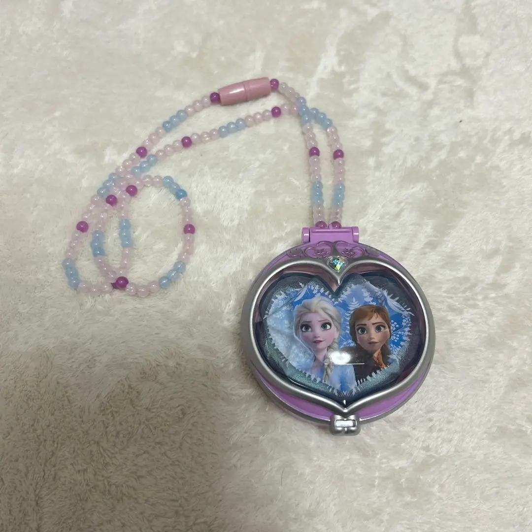 Thumbnail of Frozen Elsa Anna Light-Up Pendant Necklace