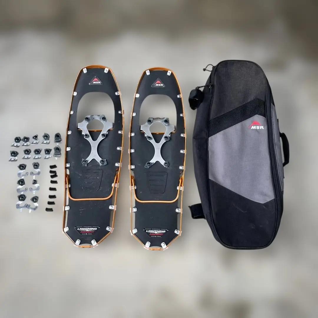 MSR - MSR Lightning Ascent Tail・ケース付き Amazon.com : MSR Lightning Snowshoe Tail for Floatation