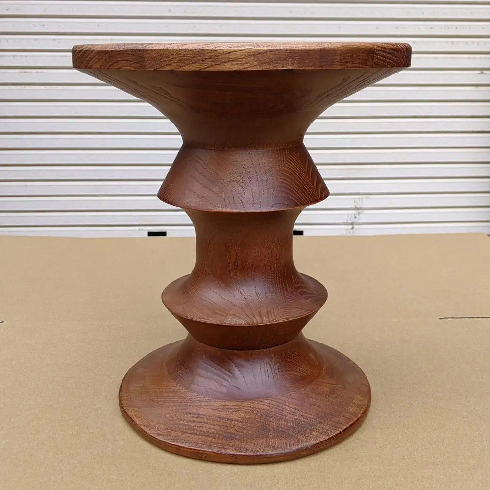 チャールズ＆レイ イームズ ウッドスツール Eames チェア Amazon.co.jp: DAIVA チャールズ&レイ・イームズ ウッドスツール