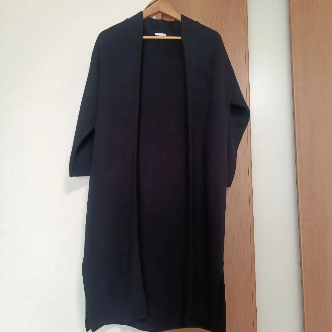 Thumbnail of GU Knit Long Gown - Navy - S