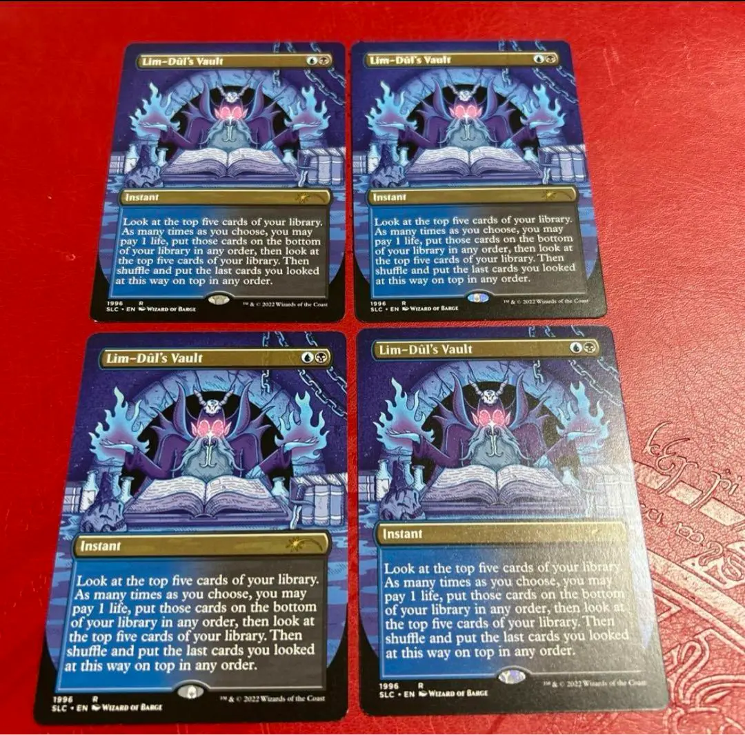 MTG 専用出品　リム＝ドゥールの櫃/Lim-Dul's Vault 4枚 リム＝ドゥールの櫃/Lim-Dul's Vault》[C13] 金U | 日本最大級