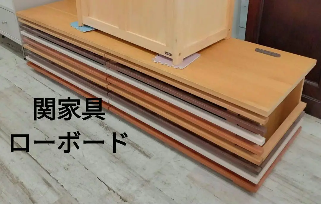 【極美品】 関家具 NOL CRASH GATE FINテレビボード TVボード フィン テレビボード 150cm 籐戸(ブラウン 150cm): 横幅141cm