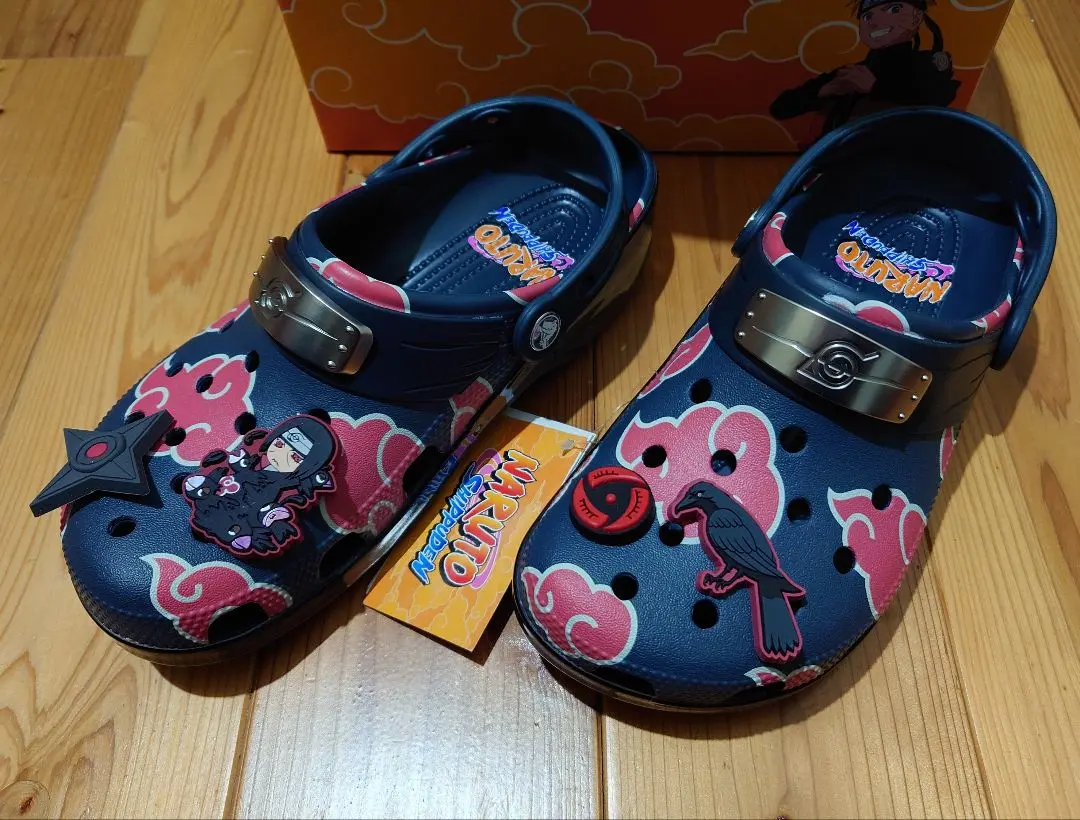 【極美品】crocs　　NARUTO　　ナルト疾風伝　カカシ　25cm　グリーン 2/28発売｜Naruto Shippuden × Crocs collection｜抽選/販売