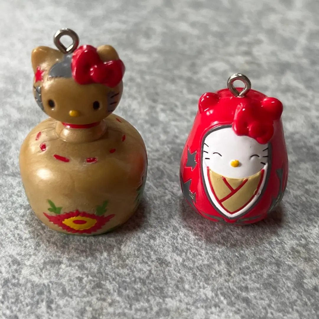 森永製菓 キティ ふるさと紀行 だるま こけし 玩具　全２４種類 森永製菓 ハローキティ ふるさと紀行 だるま こけし 全24種類