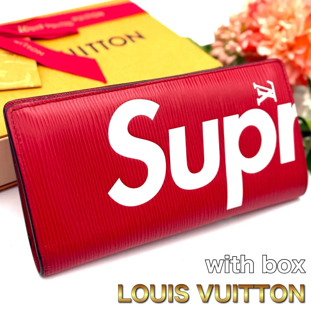 希少Louis Vuitton シュプリーム長財布新品ルイヴィトン.スプリーム 2025年最新】LOUIS VUITTON supreme 財布の人気アイテム - メルカリ
