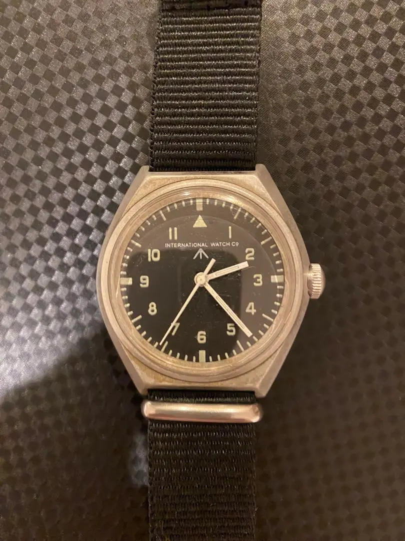 超美品　IWC　純正　NATOベルト　20mm 純正尾錠付き 2025年最新】IWC純正NATOベルトの人気アイテム - メルカリ