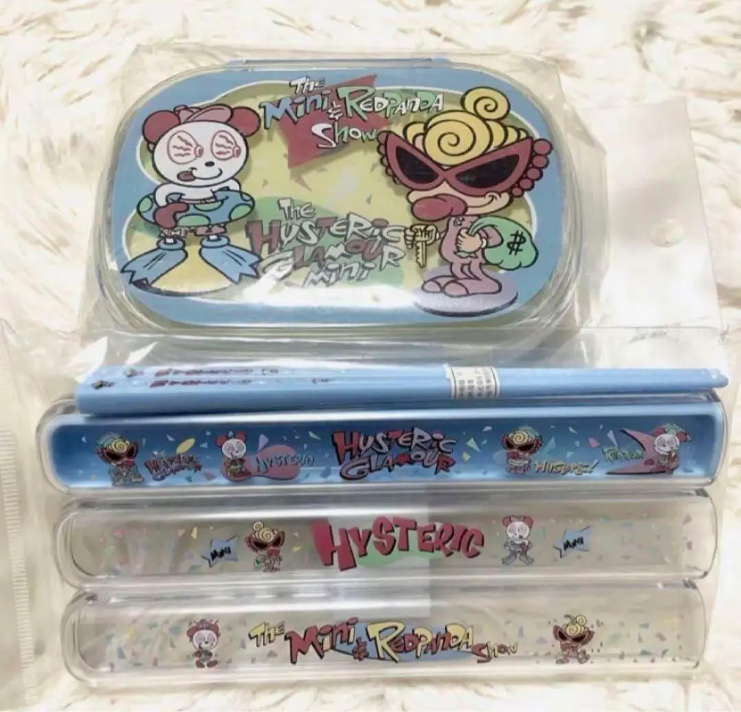 HYSTERIC MINI ヒスミニ 子ども用 弁当箱セット コップ カトラリー HYSTERIC MINI - ヒスミニ☆正規品☆新品☆ランチセット☆お弁当