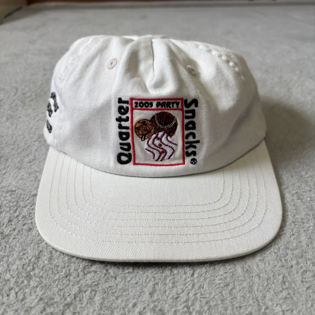 QUARTER SNACKS Europe 1995 cap キャップ Europe 1995 Cap - Black Nylon – Quartersnacks
