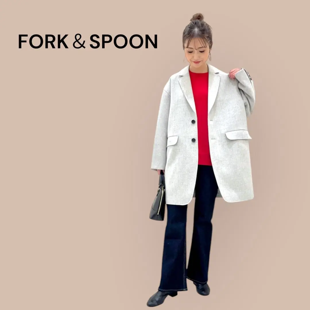 2025年最新】fork&spoon オーバーサイズチェスターコートの人気