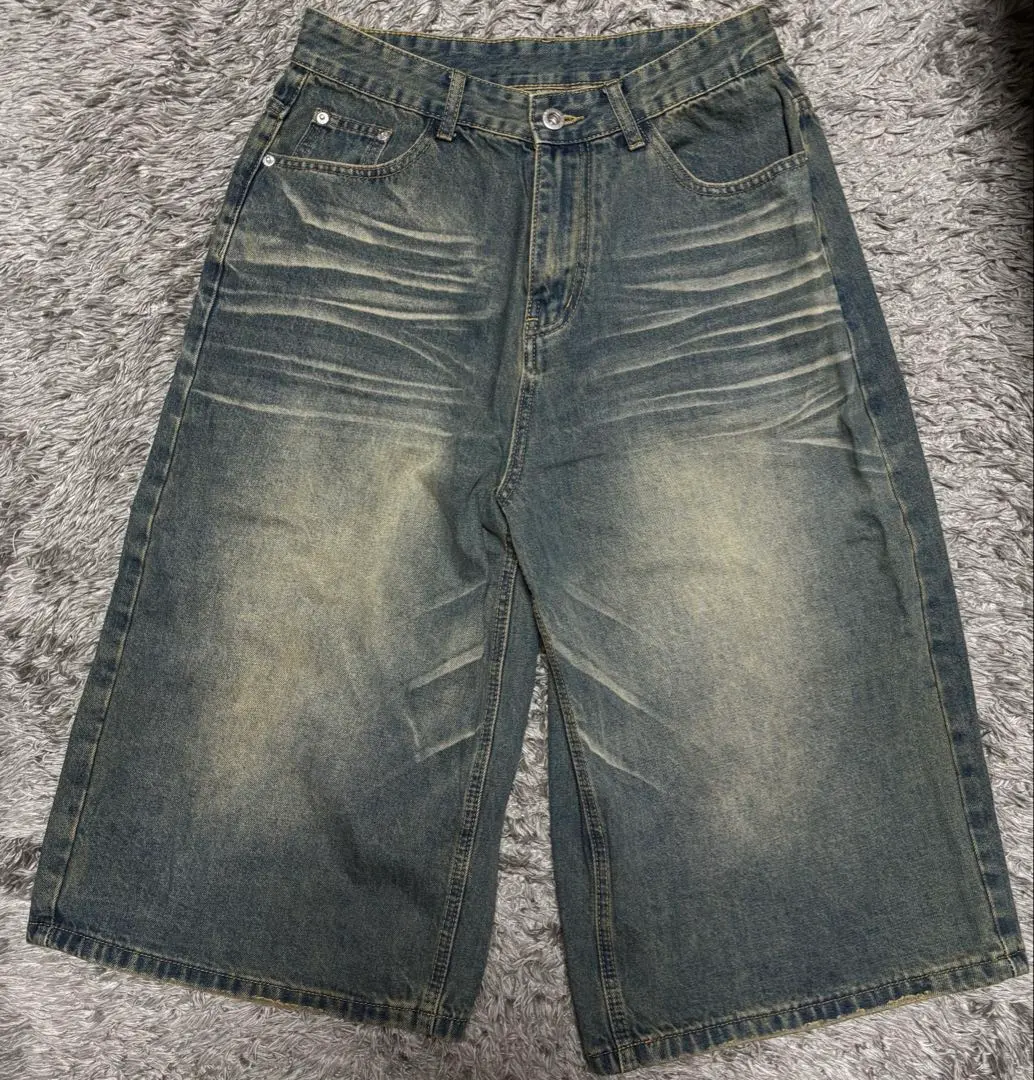 Thumbnail of Men's denim shorts
