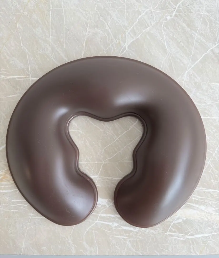臉枕/棕色 矽膠製 U字型 的縮圖