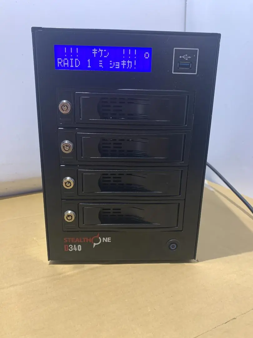【Network Storage Server】STEALTH ONE D340 ワイズ STEALTH ONE D340 | OA・通信・WEB、電話・ネットワーク